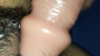 TRANSBOY USES PACKER TO HAVE FUN W JOY BUTTON AND MOIST FUCK-HOLE