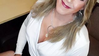 Smokin' super-fucking-hot trans ckick uses vibing want to elation herself