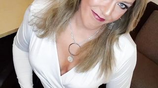 Smokin' super-fucking-hot trans ckick uses vibing want to elation herself