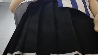 Kigurumi uniform Kashima with humungous titties popshot