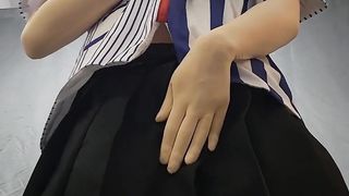 Kigurumi uniform Kashima with humungous titties popshot