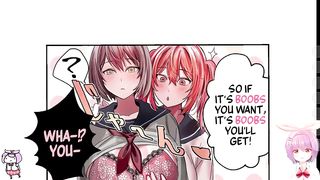 Ijimekko ni Hasamare Sakuseitaikyuu! two