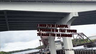 Jackie out in public demonstrating faux baps