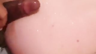 Travesti Danyela Portugal comendo o cliente gostoso