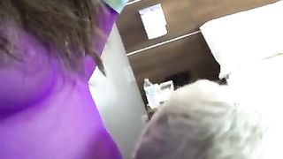 Aged guy battles my she-fuckpole