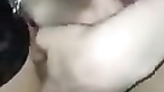 Milky sissyboi liking my BIG BLACK COCK