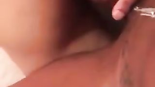 He can only take half of her monster shecock