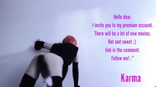 Sweetie trans dance with tail butt-plug