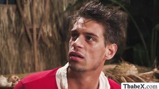 Lovely stud stranded in island and bang 2 transgender princess (Khloe Kay)