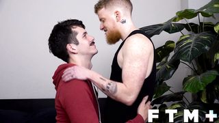 JockPussy Suspended rigid Jonah Wheeler drowns yam-sized hard-on into FTM crevice