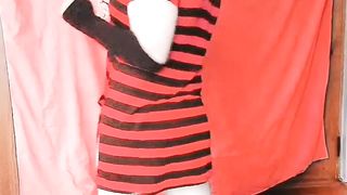 Yam-sized Inborn Tranny Udders, Self Orbs Palpate and Smacking