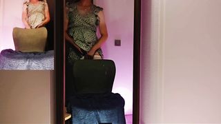 ASS-FUCK pink hole inspection by tgirl, making shure i'm well-prepped