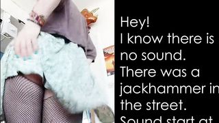 Riding my bum in a uber-cute dress