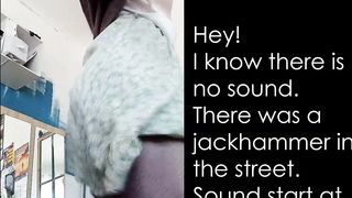 Riding my bum in a uber-cute dress