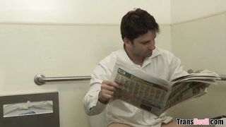 Asian Ladyboy penetrates Chad Diamond