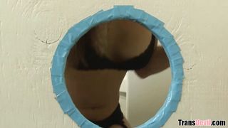 Asian Ladyboy penetrates Chad Diamond