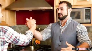 TRANSSEXUAL Alexa Scout dating with her tutoraa