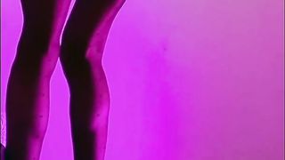 Assfucking Ass-plug, Black Fake penis, and Wide open Joy in Leather Mini Microskirt