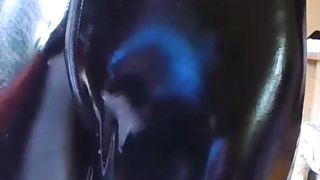 Transmale attempting Catsuit