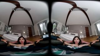 VRB Trans Trampy TRANSSEXUAL Transgender princess Motel Receptionist Korra Del Rio Gargles & Plumbs in Beautiful Underwear VR Porno