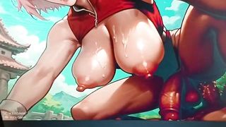 tribute onanism, manga porn with surprise, yam-sized and venomous bones, close-up