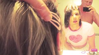 BEHIND THE SCENES POINT OF VIEW hookup with Ash Steele