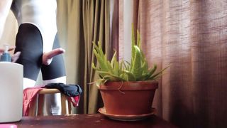 Latex T-WOMAN Attempt-on Drag!!! I jizz on Everything Instead$$$. My ARSE looks so pretty in my Stockings