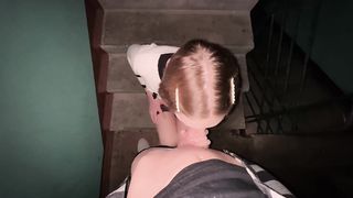 Trans chick plowed in the entrance by her classmate - Anna Rose