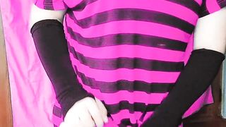 Pinky Gorgeous She-male Nice Yummy Penis Getting off