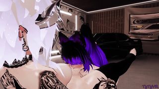 Trampy Succubus JERKS Super-naughty Futa And Gets BRED By Their Thick Beef whistle