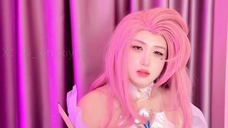 Pretty Asian t-girl get molested but eventually loves it