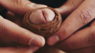 White man-meat close up 4K