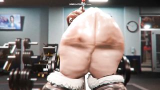 Trainer Private Gameplay At Gym * Uncensored Adult Game THREE DIMENSIONAL