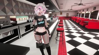 [Masculine Voice] Futa waitress gives you what you need