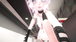 [Masculine Voice] Futa waitress gives you what you need