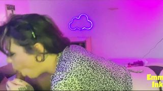 I gave him a surreal blow-job, he toyed with my booty and then stuck his immense beef whistle in it and pummeled it rock-hard