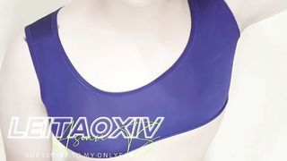 ASIAN SHE-MALE LEITAOXIV DANCING UNTIL SHE JIZZ