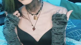 Trans dolls plays around with you just a lil bit