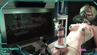 Towheaded with gorgeous melons, edging to the confine - 3 DIMENSIONAL Cartoon