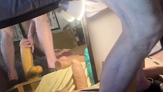 Michael Vegas opening up fuckbox donk