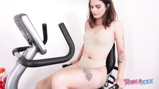 TGIRLS HARDCORE - Asia Belle Torrid Sizzling In Crimson Underwear