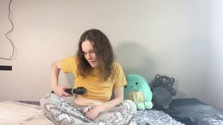 Hitachi have fun with ejaculation denial