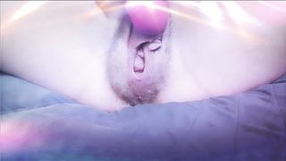 Sweet FTM Labia Sploogs Furiously