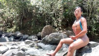 MIRA LO QUE HICE EN EL RIO