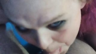 Smoking a ciggie while ultra-kinky