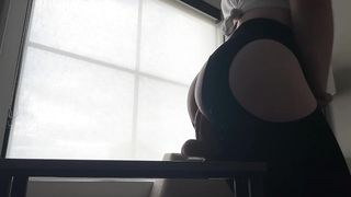 Luna Lingers Rail Monstrous Fake penis in Fashionable Motel!