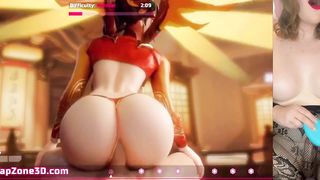 Nira Rey FAILS Overwatch Porno Spunk Compete (Pornography Responds)
