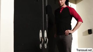 TRANSSEXUAL Korra Del Rio barebacks her cheater beau two