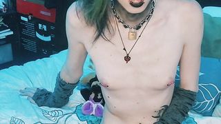 Trans Femme penetrates around while taunting you