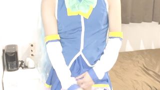 Japanese Costume play Femboy jacks【Aqua】【Konosuba】